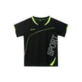 thumbnail image 3 of Alvivi Kids Boys Sport Football Training Outfits Short Sleeve Shirt Top with Short Set Black 12, 3 of 7