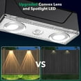 thumbnail image 6 of Kanstar Solar Fence Lights, Solar Powered LED, 3 Color Modes, IP55 Waterproof 10 pack, 6 of 9
