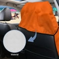 thumbnail image 5 of KUIFORTI Multi-Purpose Car Seat Covers & Absorbent Microfiber Towels - Orange Front Seat Protectors for Trucks, SUVs, Sedans (Yoga, Gym, Running Accessories), 5 of 8