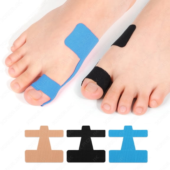 20PCS Kinesiology Tape Hallux Valgus Big Toe Corrector For Sports Waterproof Protective Straightener Bunion
