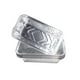 Lolmot Feuille d'Aluminium Casseroles avec Couvercles Jetables Commercial Boîte en Fer Blanc Grillé Poisson Aluminium Boîte d'Emballage – image 5 sur 9