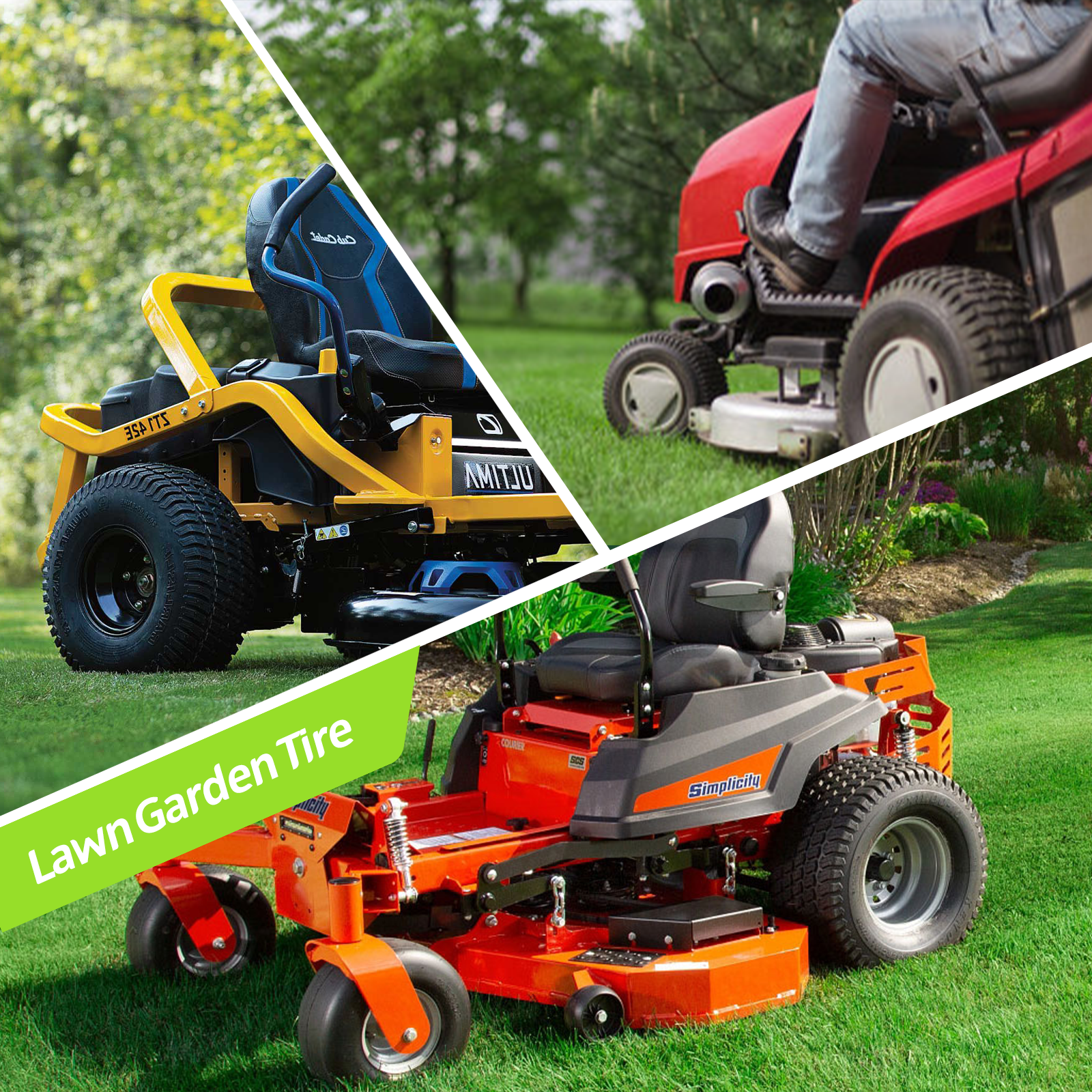 Pneu Hi-Run 26X12.00-12 4PR gazon 1780 lb tondeuse autoportée pro