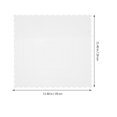 thumbnail image 4 of KALLORY Cake Display Plates Plastic Square 2Pcs 10 Inches For Birthday Party Wedding Bakery Use, 4 of 11