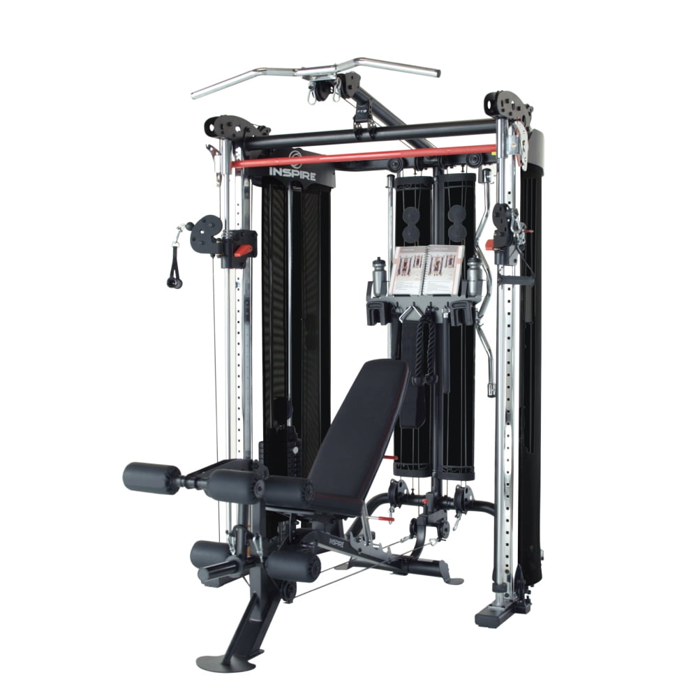Inspire Fitness FT2 Functional Trainer and Smith Machine (Fully Loaded w/ Bench)