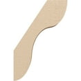 thumbnail image 3 of Ekena Millwork 3"W x 8"D x 12"H Carmel Rough Cedar Woodgrain TimberThane Knee Brace, Primed, 3 of 6