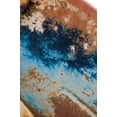 thumbnail image 2 of Erin Berzel 17x24 Gallery Wrapped Canvas Wall Art Titled - Rust Blues I, 2 of 4