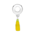 thumbnail image 2 of 925 Sterling Silver Lemon Slice Dangle Charm for Bracelet Charms Bangle Pendant Jewelry, 2 of 4