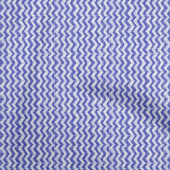 oneOone Georgette Viscose Medium Purple Fabric Chevron Craft Projects Decor Fabric Printed By The Yard 42 Inch Wide