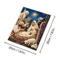 thumbnail image 3 of DIY Christmas Pearl Diamond Art Kit, Pearl Painting Art Kit for Adults and Beginner, DIY Jesus Nativity Diamond Art Kit, Christian Mosaic Craft Kits for Home Wall, 3 of 5