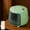 Mint Green, variant on BSJJY Portable Space Heater,1000W Ceramic Electric Heater, Compact Small Warmer, Heat Up in 2 Seconds, Safe and Quiet for Office Room Desk Indoor Use(Remote Control,Pink)