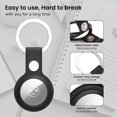thumbnail image 4 of 4 Pack Étui en Cuir PU pour AirTags Key Finder (Traqueur de Localisation), Étui AirTags avec Porte-Clés, 4 of 5