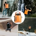 thumbnail image 4 of Dsseng Sac à Dos Étanche 30L Sac à Dos Flottant Rouleau Robuste Bleu pour Kayak Camping Randonnée Surf, 4 of 14