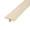 Beige, variant on Outwater Plastic T-molding 1-1/8 Inch Dark Chocolate Brown Flexible Polyethylene Center Barb Tee Moulding 250 Foot Coil