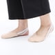 thumbnail image 4 of Zapato de baile elástico de media suela para mujer, ejercicio suave, zapatos de gimnasia rítmica, zapatillas, antideslizantes, zapatos de danza del vientre para adultos (color de piel, L), 4 of 5