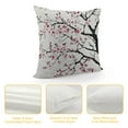 thumbnail image 4 of FUMJ  Throw Pillow Cover Cherry Blossoms Flowes Watercolor Pink Floral Sakura Home Decor Pillowcase for Sofa, 4 of 5