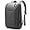 Grey, variant on BANGE 15.6 Inch Water Resistant Carry-On Laptop Backpack for Men & Women - Durable Business Work Bag with USB Charging Port
