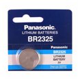 thumbnail image 1 of 25-Pack BR2325 Panasonic 3 Volt Lithium Coin Cell Batteries, 1 of 1