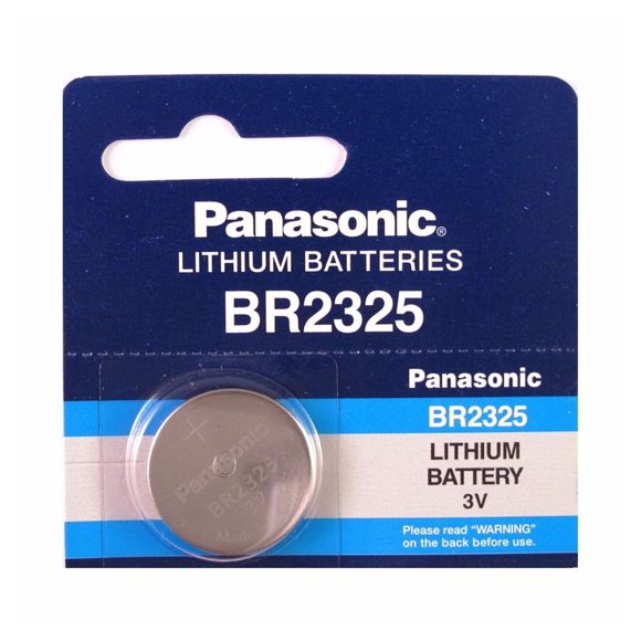 25-Pack BR2325 Panasonic 3 Volt Lithium Coin Cell Batteries
