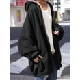 thumbnail image 4 of ZANZEA Womens Hoodies Full Sleeve O-Neck With-Front-Zipper Coat Hoodies, 4 of 5