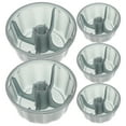 thumbnail image 3 of Fan Blade Nut Covers Plastic Replacement for Table Standing Pedestal Fan 5 Pieces Wide Compatibility, 3 of 5