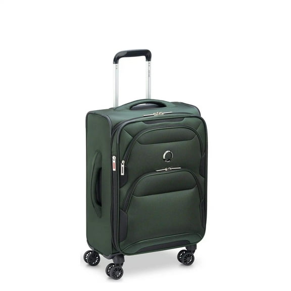 DELSEY PARIS Sky Max 2.0 21" Softside Spinner Carry-On Luggage, Green