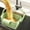 Green, variant on Hanging Food Waste Catcher for Sink,Food Catcher Trash Catcher,Telescopic Trash Collector Basket,Sink Strainer Colander,Sink Organizer for Home Apartment for Sponge,Soap,Brus