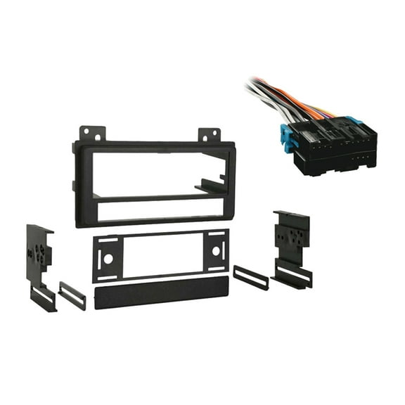 Fits Isuzu Hombre 1996-1997 Single DIN Stereo Harness Radio Install Dash Kit