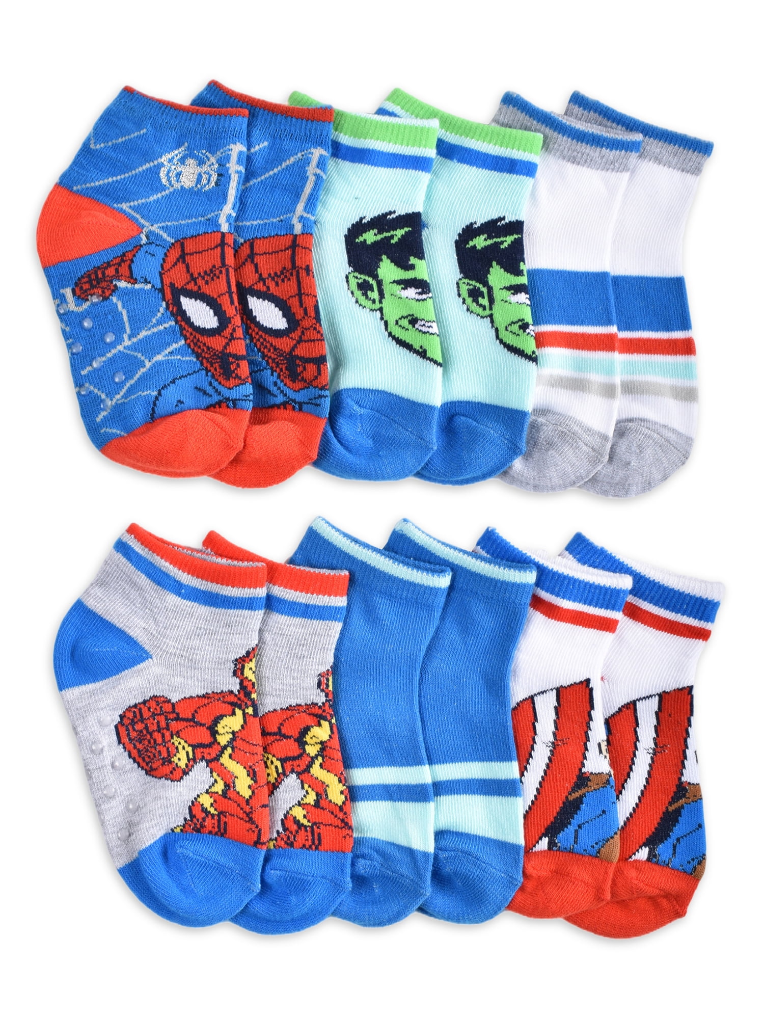 SOCKSHOP Mens and Ladies Marvel Spider-Man Cotton Socks Pack of 3