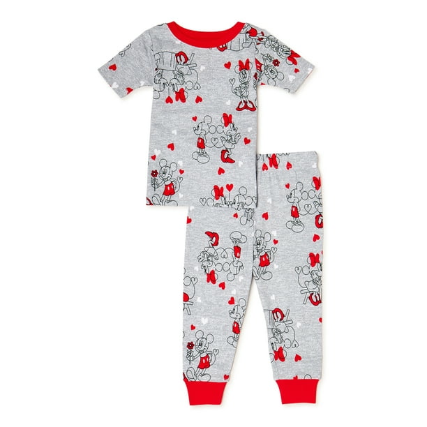 mickey mouse valentines day pajamas