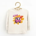 thumbnail image 2 of Leo the Truck Lea Name Distressed - Kids Toddler Long Sleeve Graphic Tee, 2 of 4
