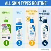 CeraVe Hydrating Facial Cleanser for Normal to Dry Skin, Daily Face Wash for Dryness, 16 fl oz.