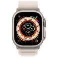 thumbnail image 2 of Apple Watch Ultra GPS+Cell 49MM Titanium Case Starlight Loop - Small - MQEY3LL/A, 2 of 3