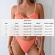 thumbnail image 3 of Traje de baño tankini para mujer, de color liso, con cordones, dividido, para playa, aguas termales, de dos piezas, para mujer, tankini, de 2 piezas, para mujer, trajes de baño para mujer, tankini par, 3 of 6