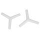 thumbnail image 1 of 30 Conectores De Válvula De Aire Para Acuario, Tubo De Plástico Recto De 3 Vías En Forma De L, Tubo De Línea Aérea De Acuario Para Gestión De Tuberías De Peceras, No, 1 of 7