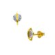 thumbnail image 1 of Bizzarro - Broqueles Planeta De Oro Amarillo Con Zirconia 14K, Modelo: RC-26 Bizzarro Aretes, 1 of 2