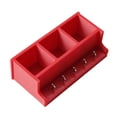 thumbnail image 3 of Siruishop Dollhouse Wall Storage Rack Creative Pretend Play Toy Doll House Accessories Red, 3 of 6