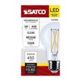 thumbnail image 4 of Satco S12468 LED A19 Light Bulbs 5W 120V 3500K E26 Medium Base Dimmable (6 Pack), 4 of 10