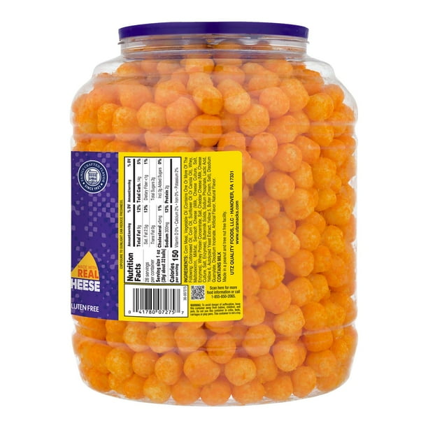 Utz Cheeseball Barrel, 28 oz. - Samsclub.com