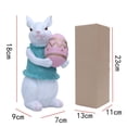 thumbnail image 1 of Easter Bunny Ornament, Resin Bunny Figurine Table Top Decor, Spring Home Decoration for Window, Shelf, and Mantel Display^, 1 of 1