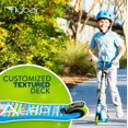 thumbnail image 6 of Flybar Aero Micro Kick Scooter for Boys & Girls, Pro Design with 2 Electric LED Wheels, Adjustable Handles, Blue, 6 of 6