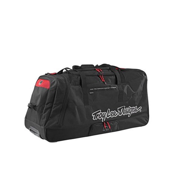 Troy Lee Designs Albek Meridian Wheeled Gear Bag Black One Size