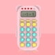 thumbnail image 1 of Juego Electrónico de Matemáticas CUTICAT Matemáticas Tempranas Calculadora educativa Peq Rosado, 1 of 4