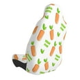 thumbnail image 4 of Lsque Vegan Fruit Carrot Pattern Car Seat Covers for Front Seats , Waterproof Seat Covers for Cars, Sporty Front Seat Covers,Car Seat Cover Protector Front Seats, 4 of 5