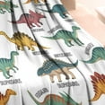 thumbnail image 3 of White Dinosaurs with Labels Playfully Blanket,Comfortable Soft Flannel Throw Blanket,All Season,Warm Lightweight Blankets for Sofa Bed Couch Living Room Chair,30"x40", 3 of 4