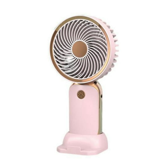 USB Mini Handheld Fan Small Personal Fan Makeup Eyelash Fan for Hiking Traveling Home Office D,1 * Handheld Fan,Pink