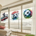 thumbnail image 1 of Pack de 3 calcomanías para pared de fútbol – Pegatinas grandes de balón de fútbol en acuarela y porterías para dormitorio de chicos, cueva de hombres, decoración de sala de deportes, arte mural, 1 of 8