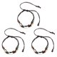 thumbnail image 1 of 3X Boho Tobilleras de Piedra de Concha de Mar Natural para Mujer Pulsera de Tobillo de Madera con Cuentas en la Pierna Cadena de Pie Cera Tobillera Tobillera Joyería de Playa, 1 of 8