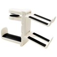 thumbnail image 1 of 1 Pcs White 3-in-1 PC Gaming Headphone & Controller Holder - Universal Headset Controllers Hook with Cable Organizer, 1 of 2