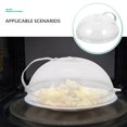 thumbnail image 3 of UPOUART Microwave Oven Splatter Guard White PP Material Cover with Perforated Vent for Even Heating, 3 of 8