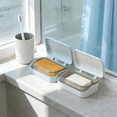 thumbnail image 7 of ACDANC 2026 New Bar Soap Container Holder Case Travel Dish Storage Drainers Box Cover Dishes,Bar Soap Travel Case,Bar Soap Case,Soap Holder Travel for Travel, Bathroom, Gym, Camping, Picnic, 7 of 7